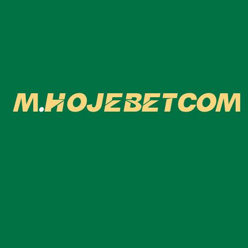 Logo da M.HOJEBETCOM